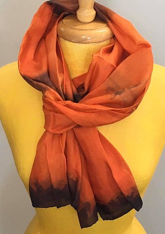 Hand Dyed Silk Scarf by Us
Harvest