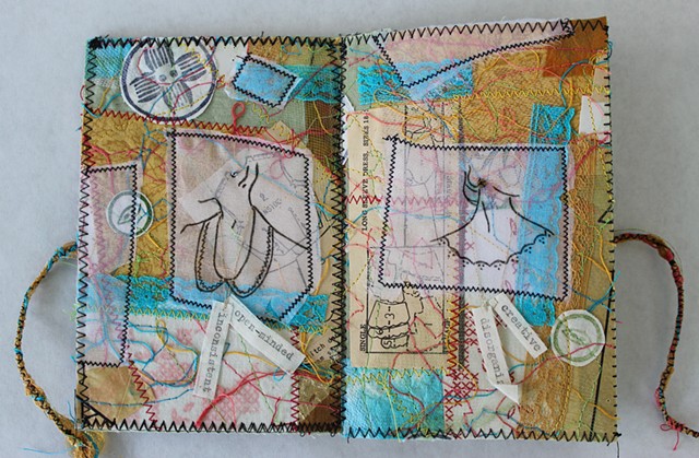 Fabric Artist's Book by Lesley Patterson-Marx