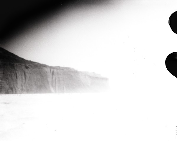 Tunitas Beach, CA: 4x5 Black and White Film
