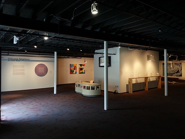 "Welcome Neighbors: Art from NuLu" at the Speed Art Museum Local Speed space, 2013.