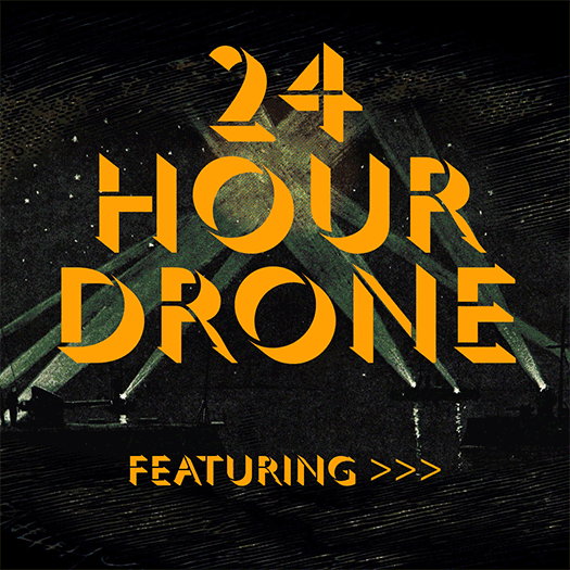 Basilica Hudson's 24 Hour Drone Event Identity