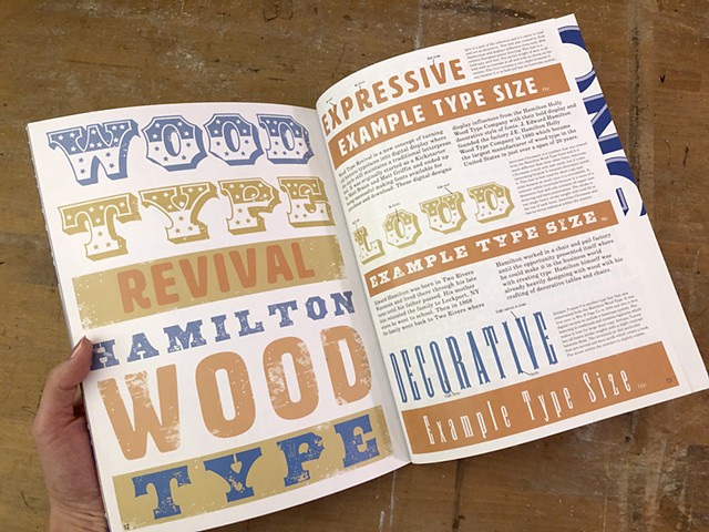 Hamilton Wood Type Revival