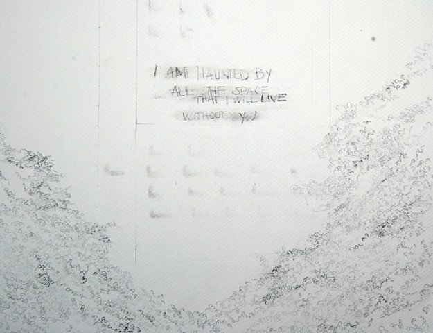 Untitled (haunted), (detail)