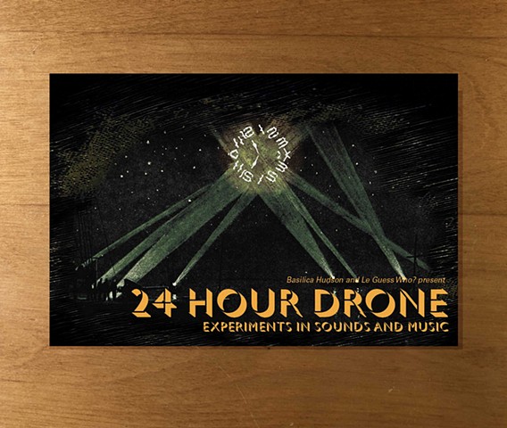24 Hour Drone Postcard (front)