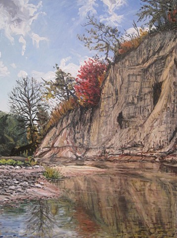 Rush River Cliff (Red Tree)
