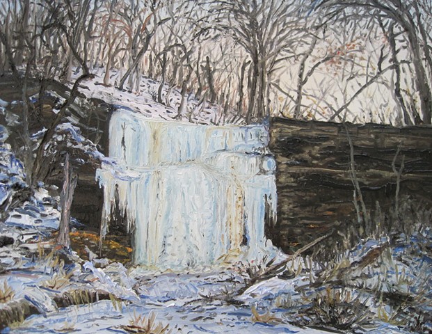 Yellow Falls (Frozen)