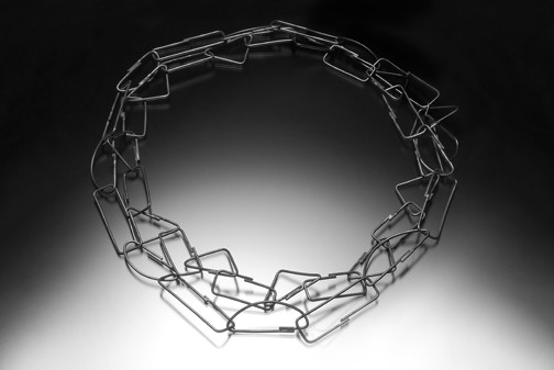 Multi-Shaped Links Necklace