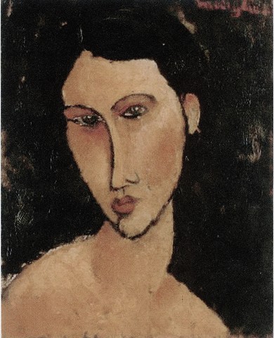 Portrait of a Young Woman by Modigliani