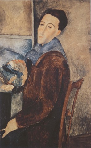 Self-Portrait by Modigliani