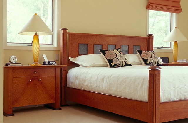 King Size Bed and Side Tables
