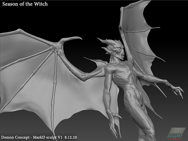 Season of the Witch: Baal conceptual sculpt