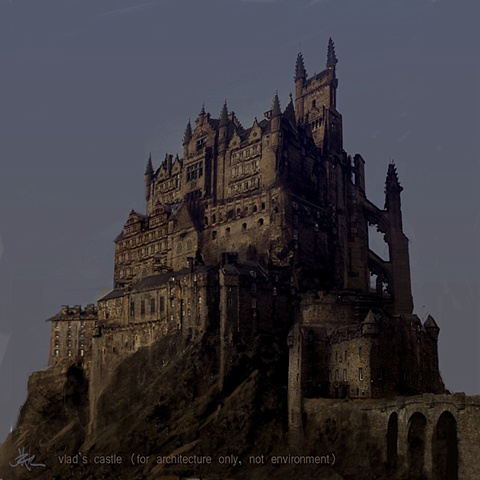 Vlad's Castle - concept 3- Librarian 3