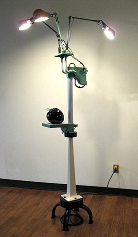 "Eclectic Floor Lamp" by Dave Carrow