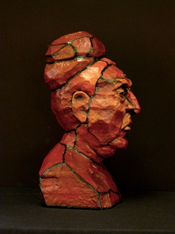 Tronie head sculpture Miami Art Basel Michelle Post
