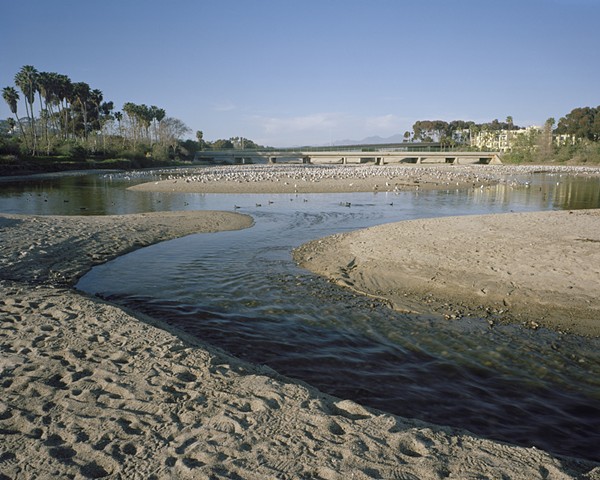 Mouth of San Juan Creek and Pacific Coast Highway, Dohney State Beach, Orange County, 2008