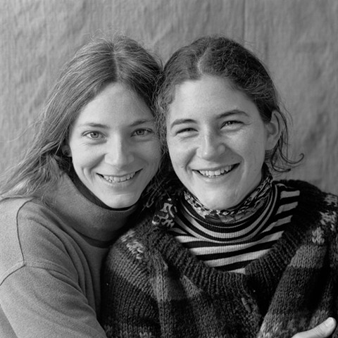 Simone and Claire Liniger, circa 1996