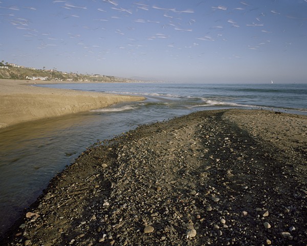 Mouth of San Juan Creek, Dohney State Beach, Orange County, 2008