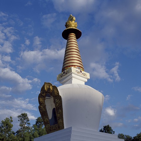 Sky and Stupa, Orgyen Chö Dzong, New York, 2010