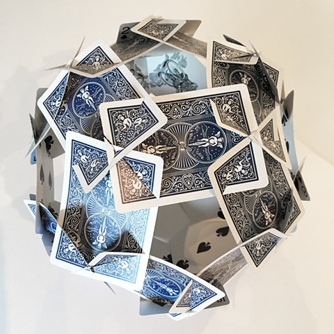 Playing Cards, truncated icosahedron, dodecahedron