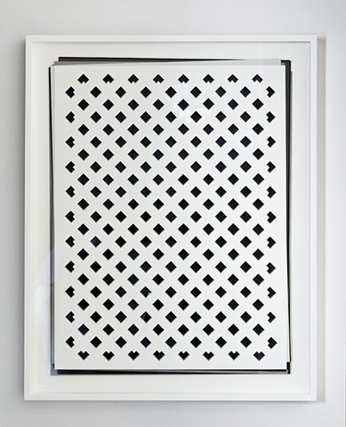 Artist Adam David Brown, Everette's Paradox, Paper, Holes 
