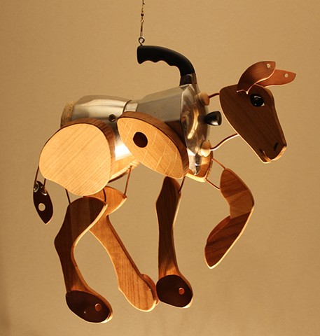 Hanging Mule Sculpture 