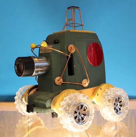 Rover Vehicle Sculpture 