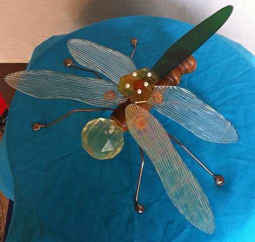 Dragonfly Sculpture 