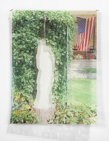 Ghost Mary, Baby Jesus & American Flag