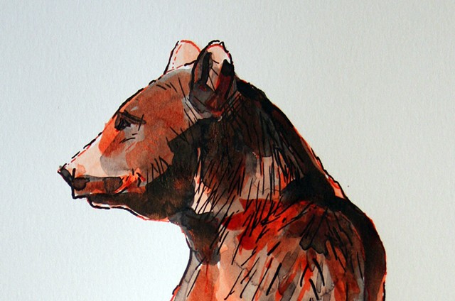 (Orange Bear) detail