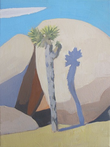 Joshua Tree, Oil Painting