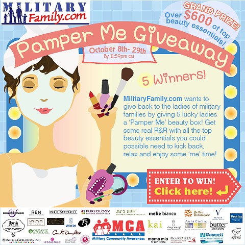 The 'Pamper Me' Giveaway