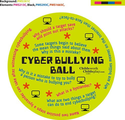 Cyber Bullying Ball - Front