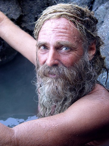 John at his favorite hot springs
by Anonymous Photographer