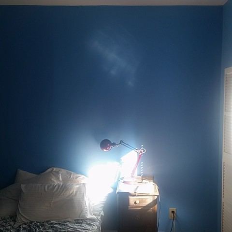 the glowing light in my bedroom