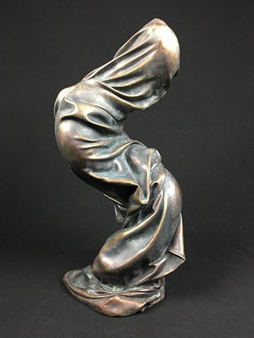 bronze sculpture fabric casting foundry art contemporary sculptor bronze-casting artist