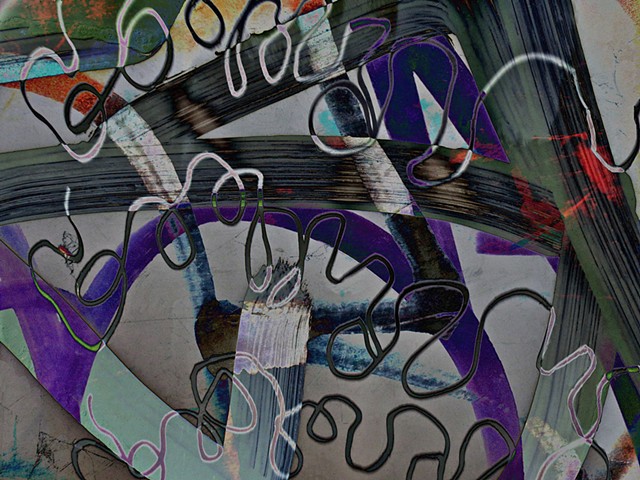Graffiti, Graffiti Art, Calligraphy, Computer art based off of digital altered photographs