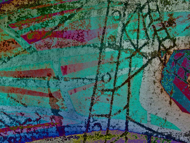 Abstract Art, Digital Photograph, Color Photograph, Computer art based off of digital altered photographs.