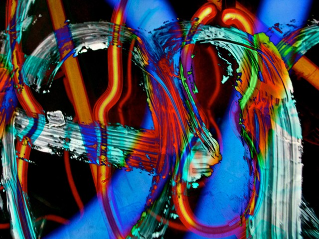 Violin, Waves, Neon, Neon Light, Graffiti, Graffiti art, Hard Edge art, Abstract art, Calligraphy, Computer art, Digital art, Computer art based off of digital altered photographs. 