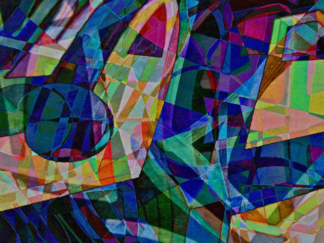 Stained Glass, Stained Glass Art, Cathdral Windows,  Abstract art, Hard Edge Art, Digital photography, color photography, Computer art, Computer art based off digital altered photographs