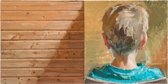With and Without Finn
(diptych)
