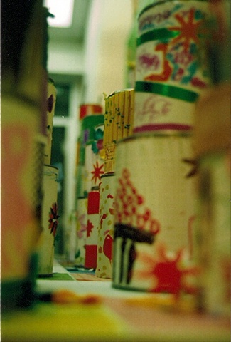 Detail of Yes We Cans, 2010. Photographs by Evan Smibert.