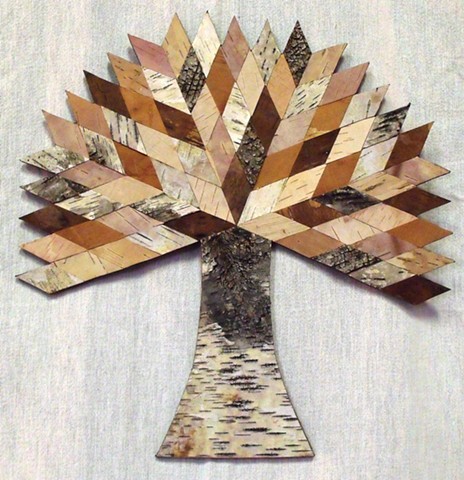 Mosaic Noble Oak Tree