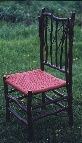 Alder Side Chair
Red Woven Shaker Tape Seat