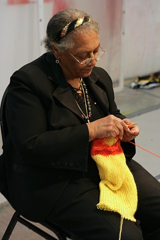 Areas for action - Day 19: Knitting  
Meulensteen Gallery, New York, NY