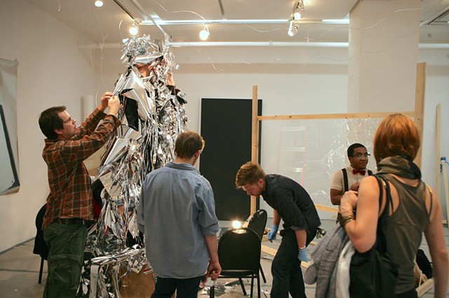 Areas for Action - Day 4: Mylar Duet  Meulensteen Gallery, New York, NY