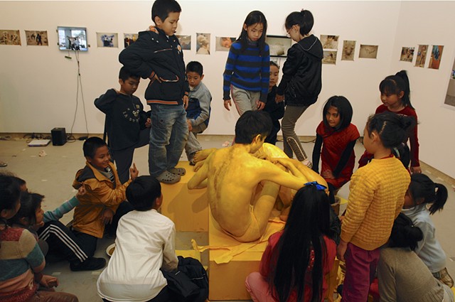 Areas for Action - Shenzhen: Red White Yellow He Xiang Ming Art Museum, Shenzen, China