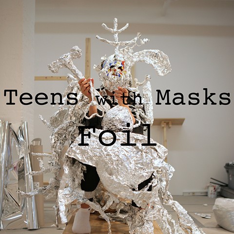 Teens with Masks: Foil