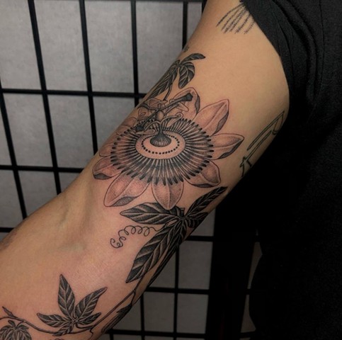 Flower Tattoo by Logan McCracken