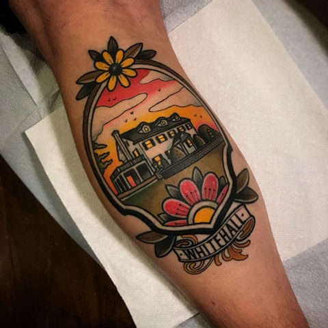 house tattoo by dave wah