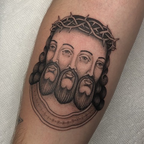 Jesus Tattoo by Logan McCracken